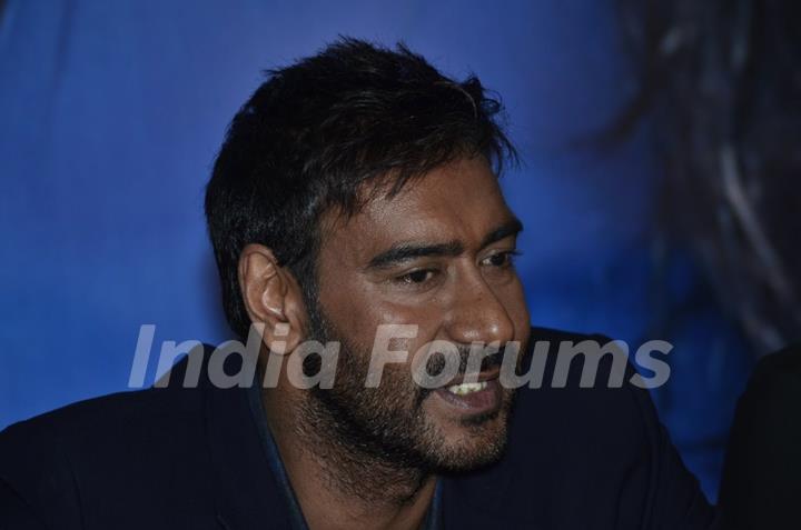 Ajay Devgn snapped on the Sets of KBC 8