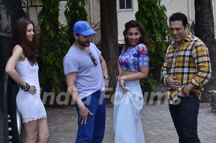 Kalki Koechlin, Saif Ali Khan, Ileana D'Cruz and Govinda snapped at Mehboob Studios