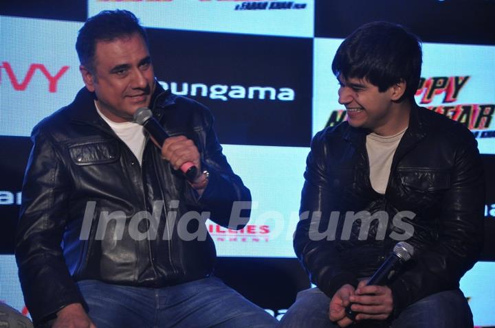 Boman Irani and Vivaan Shah snapped at Happy New Year Game Launch