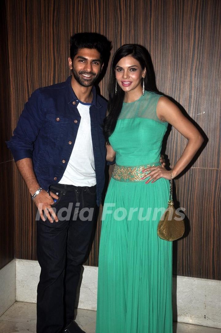 Taaha Shah was seen at Prakash Jha Launches Rajneeti 2