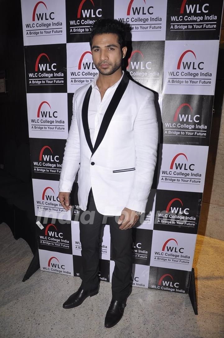 Mohammad Nazim poses for the media at WLC College India Show