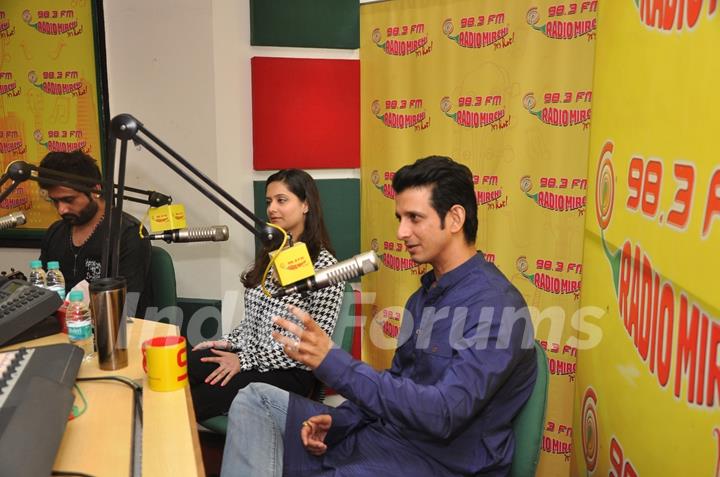 Sharman Joshi snapped at the Promotions of Super Nani at Radio Mirchi