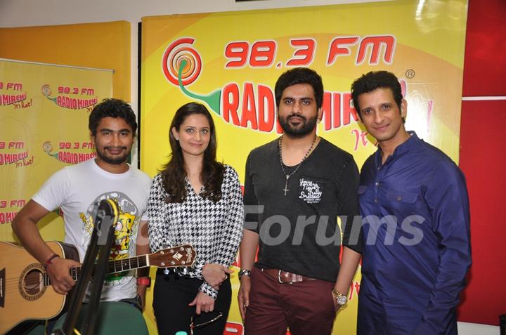 Team Super Nani for Promotions of at Radio Mirchi