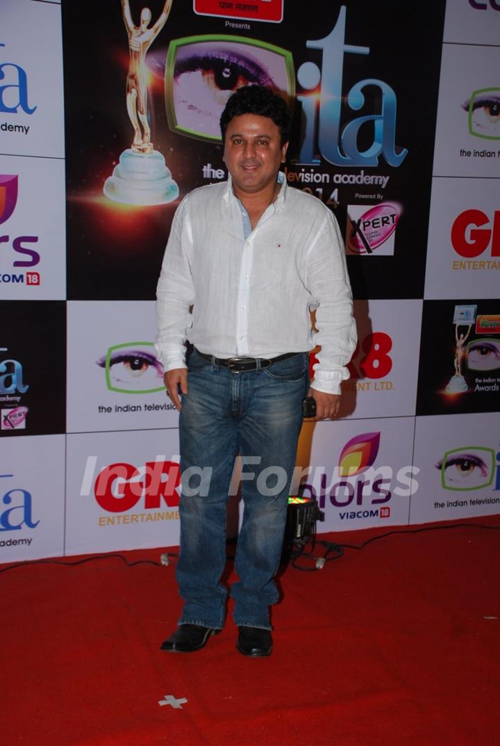 Ali Asgar was seen at the ITA Awards 2014