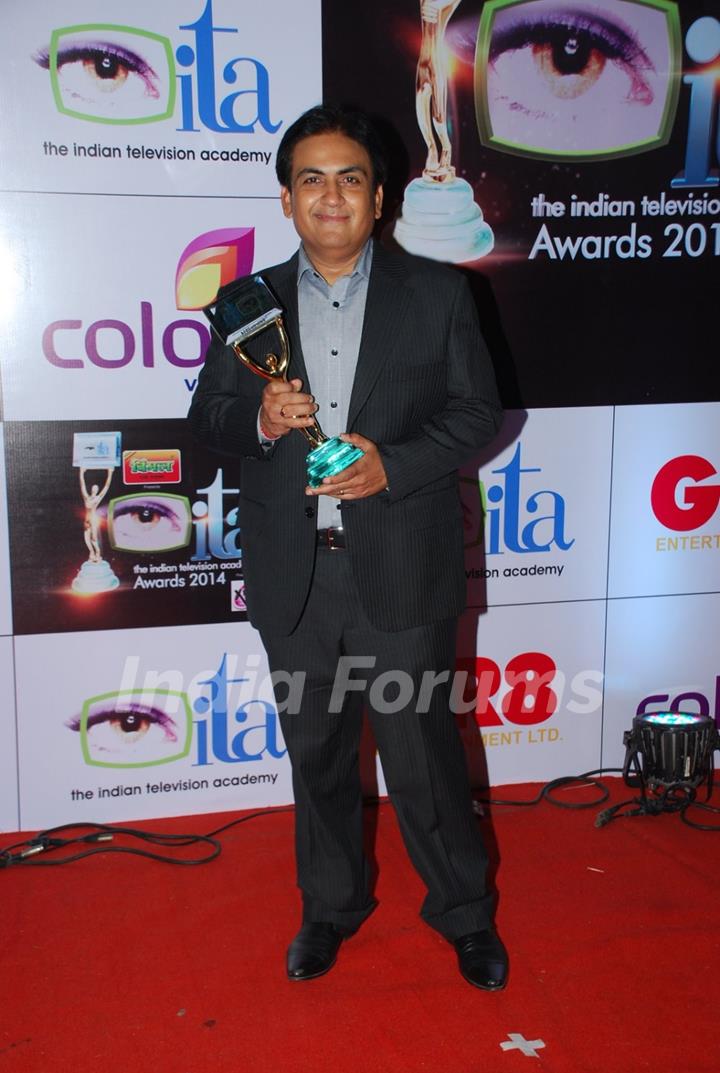 Dilip Joshi at the ITA Awards 2014