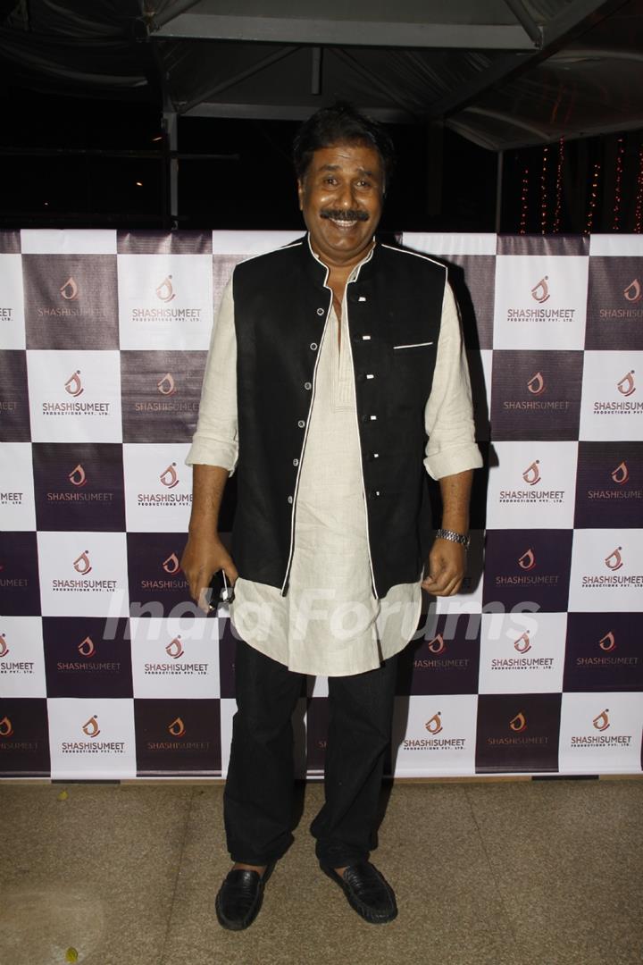 Ashok Lokhande poses for the media at Shashi Sumeet Production Bash