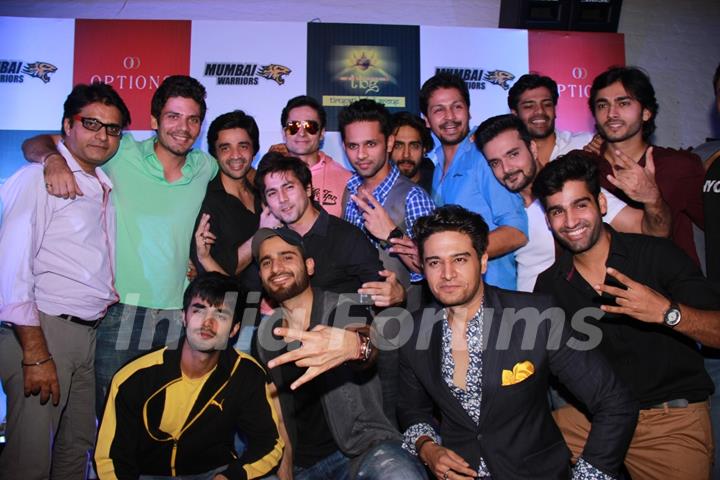 Boys Brigade at the Launch of BCL Team Mumbai Warriors