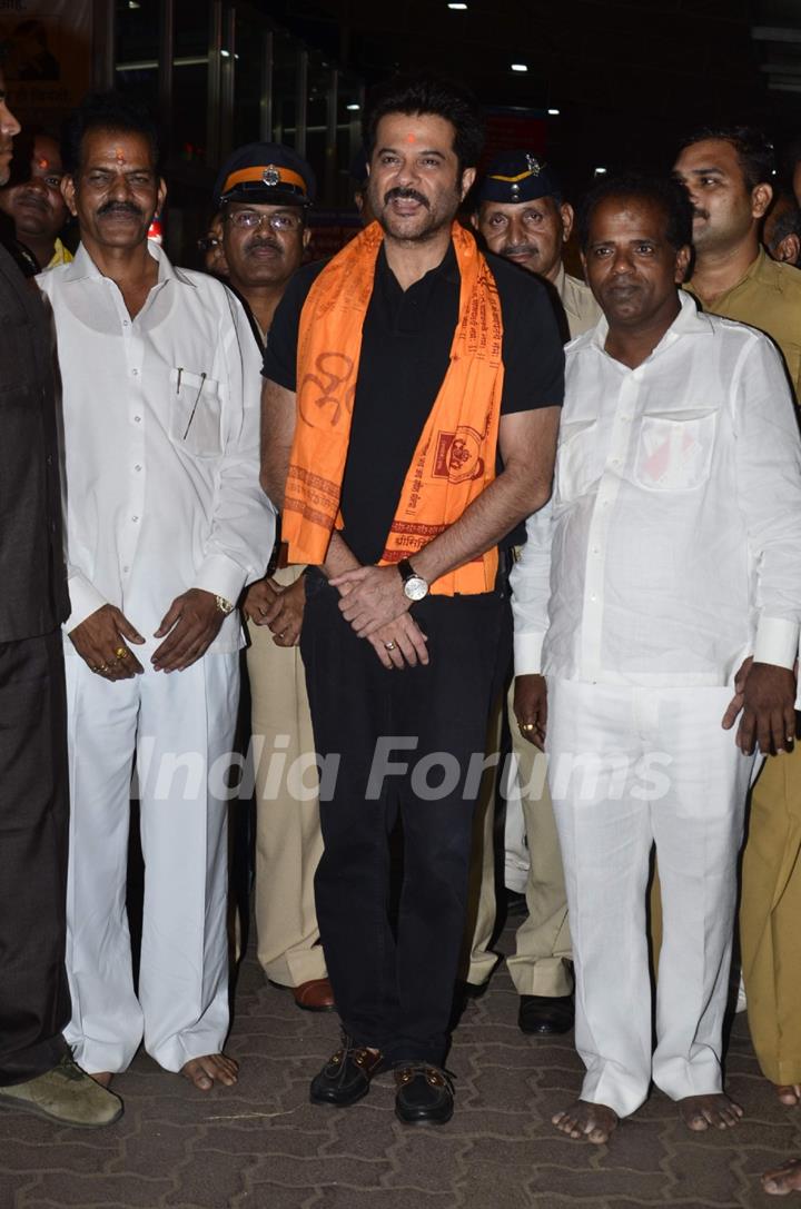 Anil Kapoor At Siddhivinayak