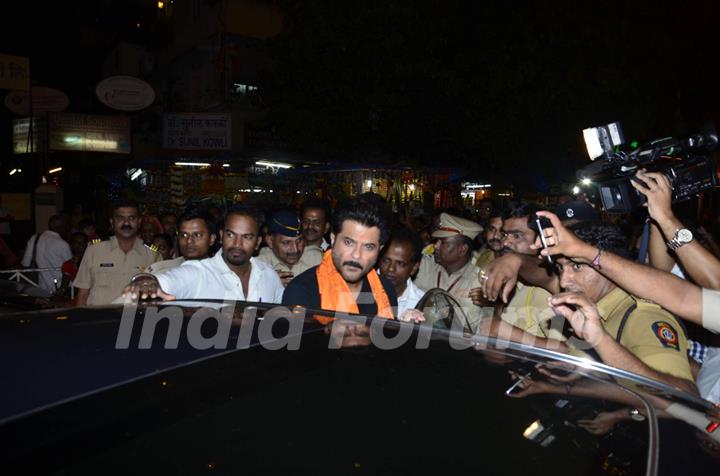 Anil Kapoor Visits Siddhivinayak