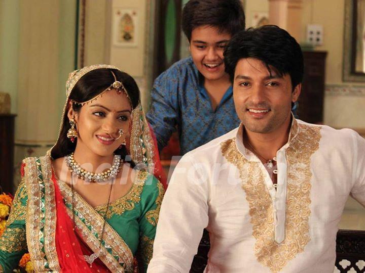 Anas Rashid with Deepika Singh and Aryan Sharma