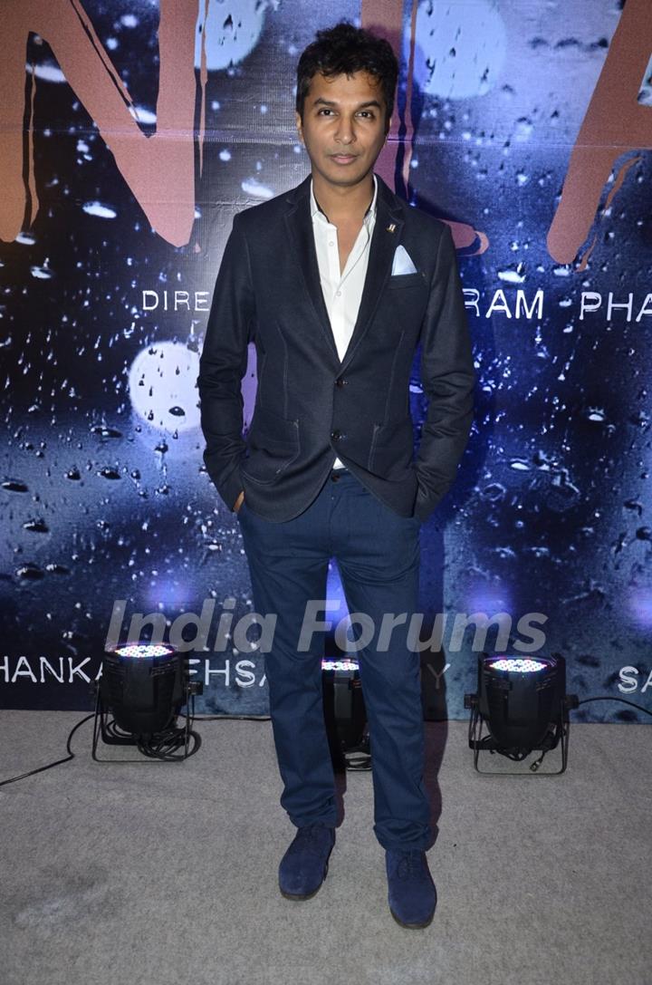 Vikram Phadnis poses for the media at the Launch of his New Film 'Nia'