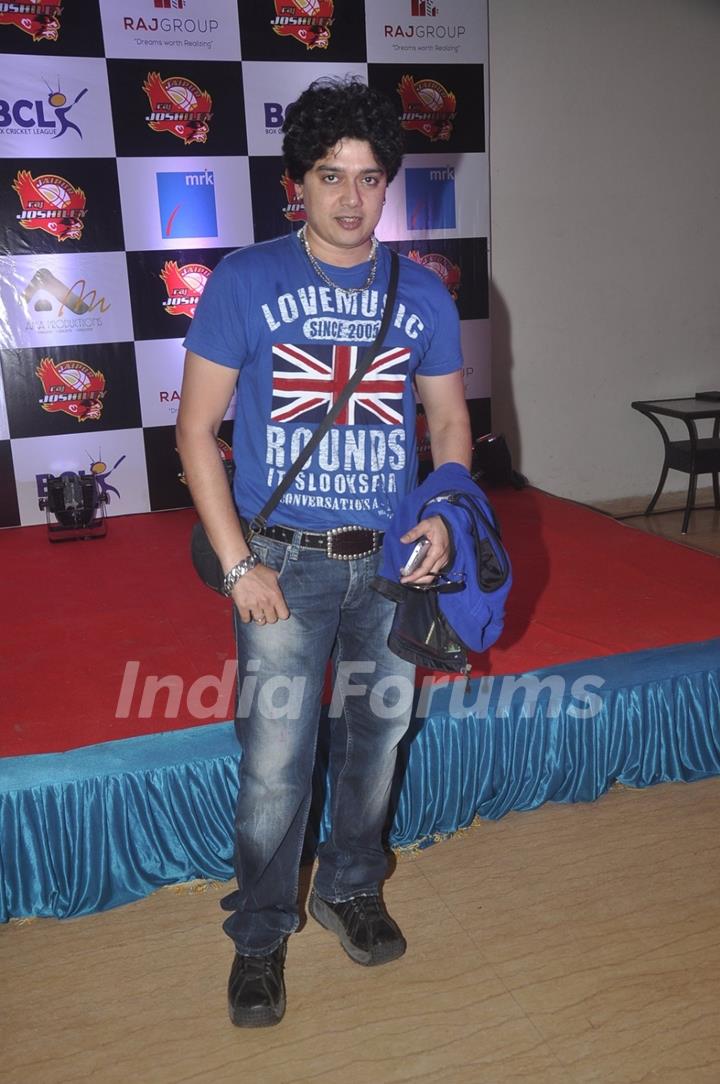 Harish Kumar poses for the media at the Jersey Launch of BCL Team Jaipur Raj Joshiley