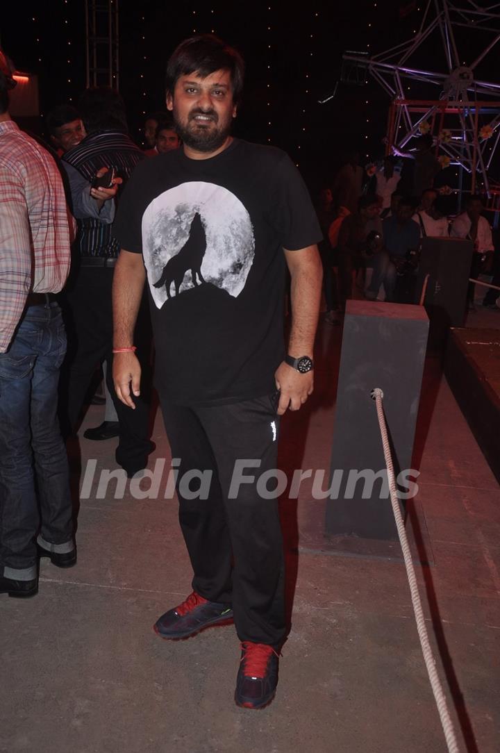 Wajid Ali poses for the media at the Trailer Launch of Tevar