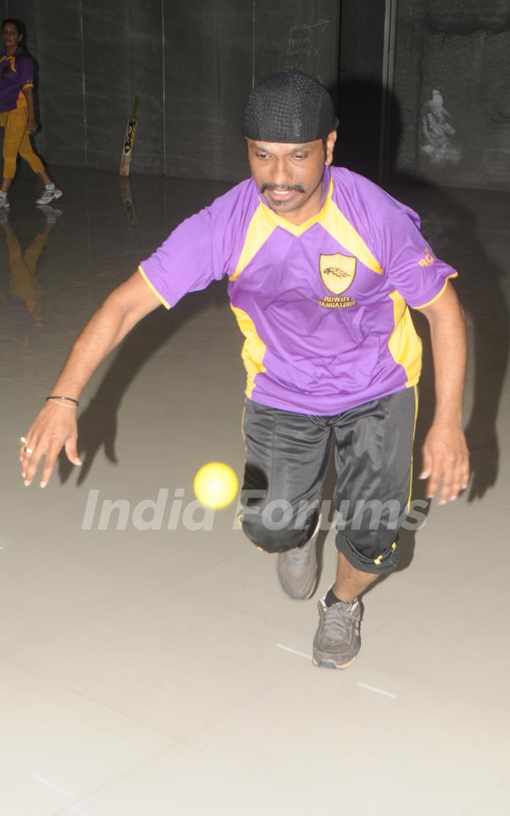 Srikant Maski was seen at BCL Team Rowdy Banglore's Practice Sessions