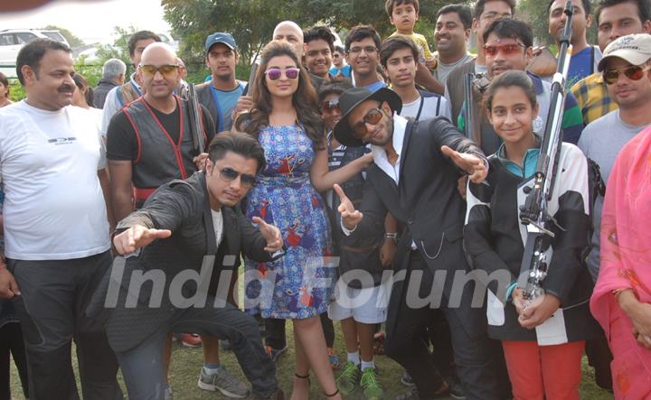 Kill Dil Team at Jagatpura Shooting Range