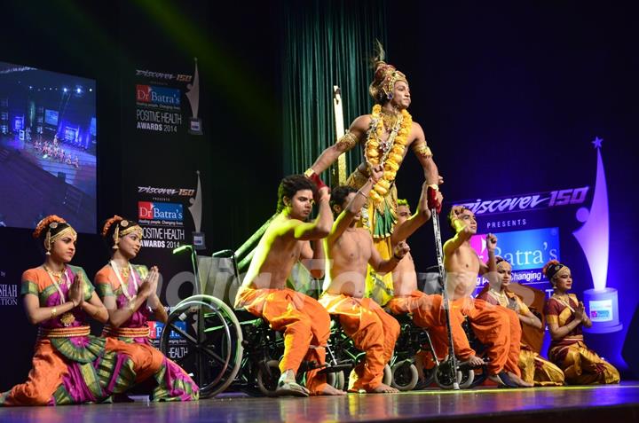 Disabled students perform at Positive Health Awards