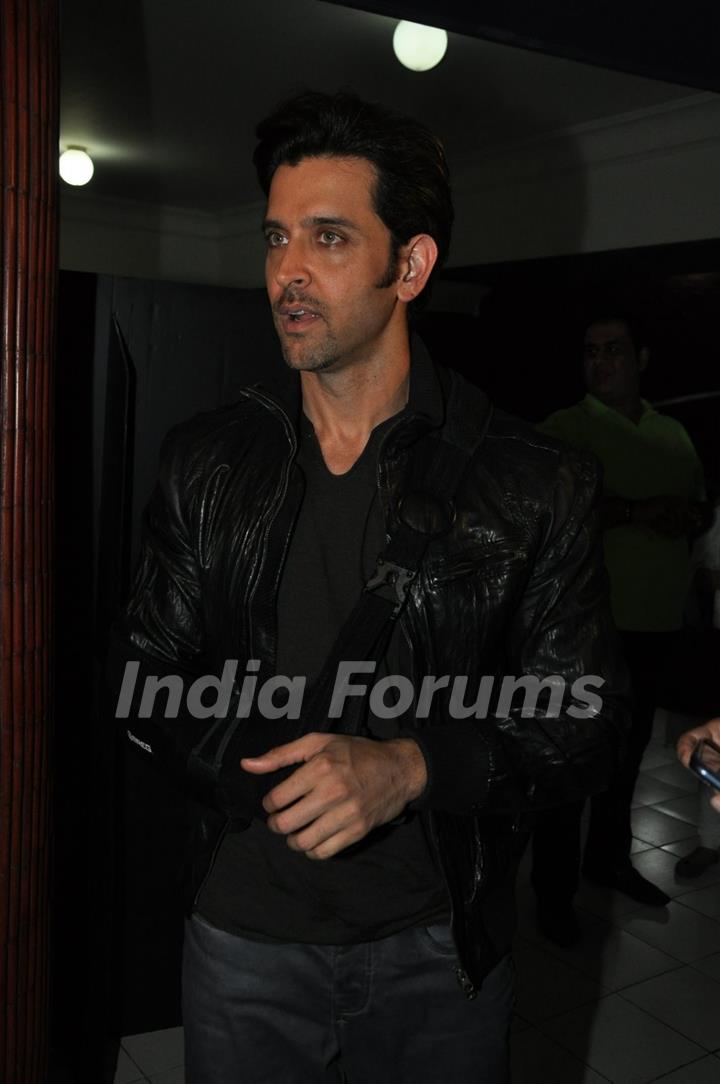 Hrithik Roshan at the Special Screening of Kill Dil