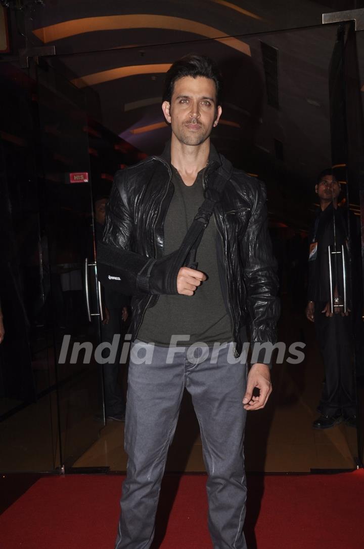 Hrithik Roshan was at the Trailer Launch of Sharafat Gayi Tel Lene