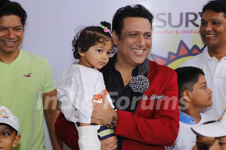 Govinda at the Surya Sunshine Walkathon 2014