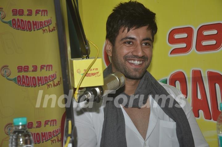 Karanvir Sharma was at the Promotions of Zid on Radio Mirchi 98.3 FM