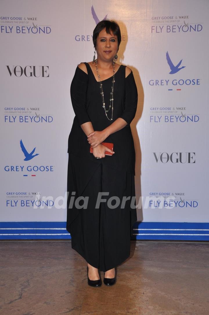 Barkha Dutt at Grey Goose India Fly Beyond Awards