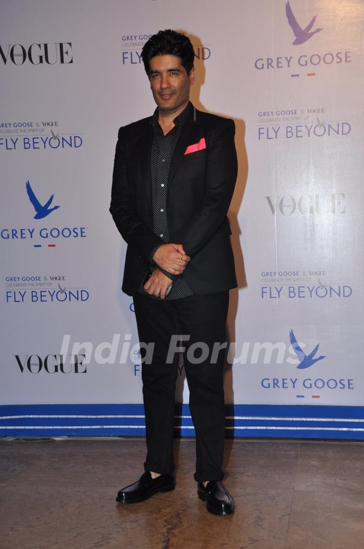 Manish Malhotra was at the Grey Goose India Fly Beyond Awards