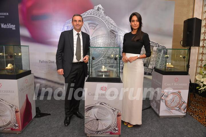 Lisa Haydon Launches Carl F. Bucherer's Pathos Collection in India