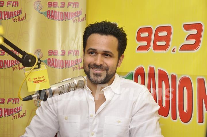 Emraan Hashmi was at the Promotions of Ungli at Radio Mirchi Studio