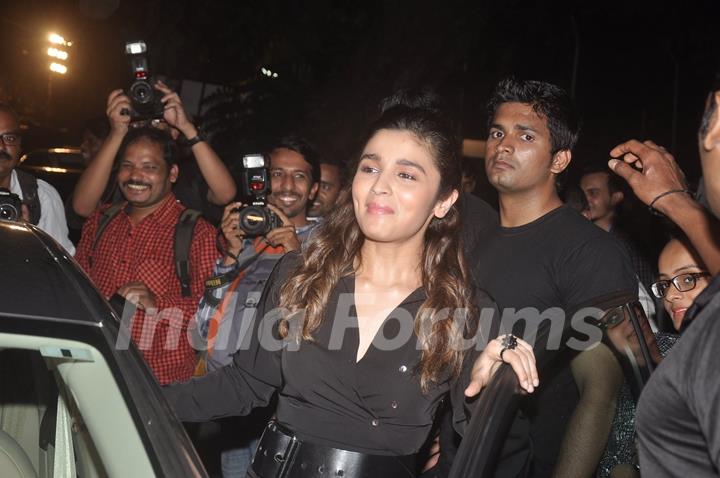 Alia Bhatt was snapped at the Launch of Femina's New Cover