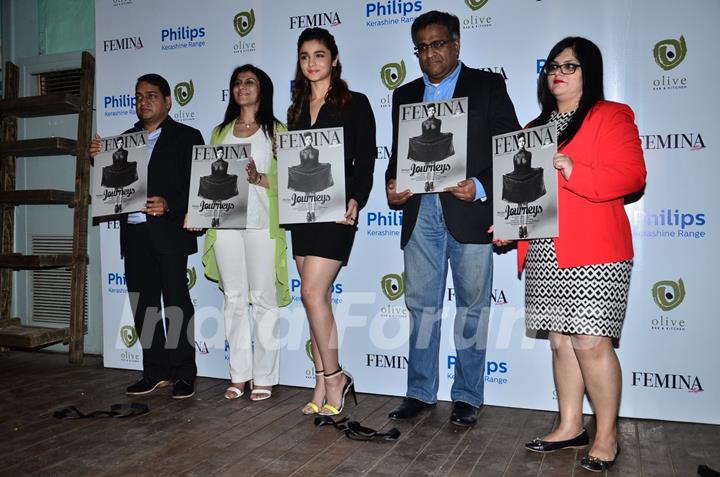 Alia Bhatt was at the Launch of Femina's New Cover