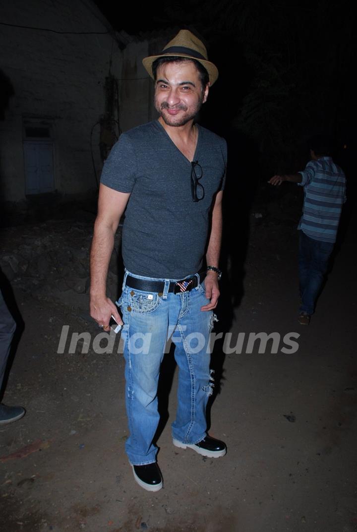 Sanjay Kapoor poses for the media at Bosco Martis's Birthday Bash