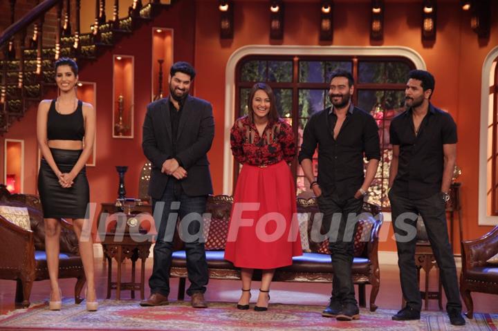 Promotions of Action Jackson on Comedy Nights with Kapil