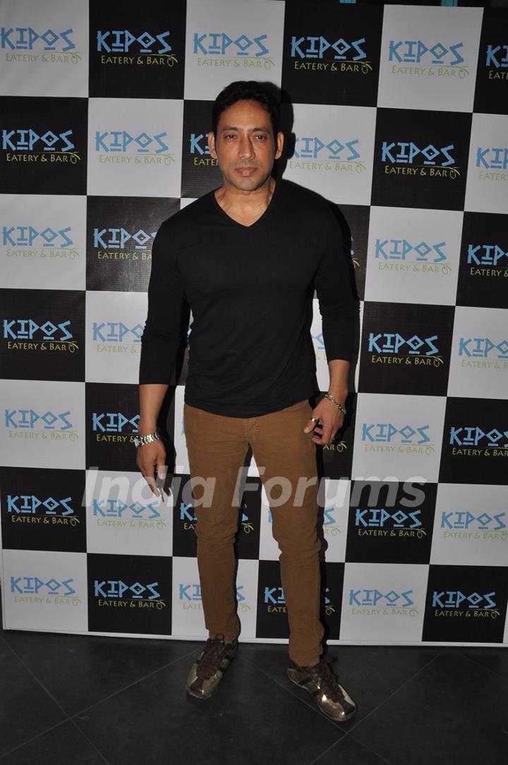 Hrishikesh Pandey at the Launch of Kipos Greek Restaurant