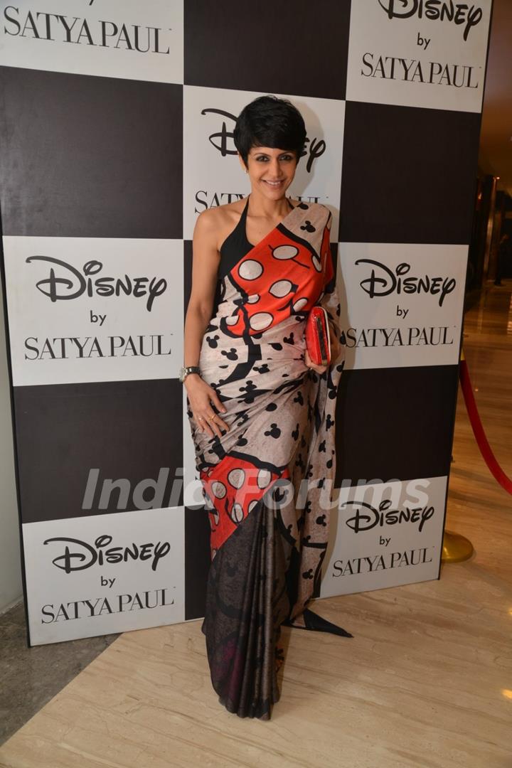 Mandira Bedi was at Satya Paul's Disney Launch