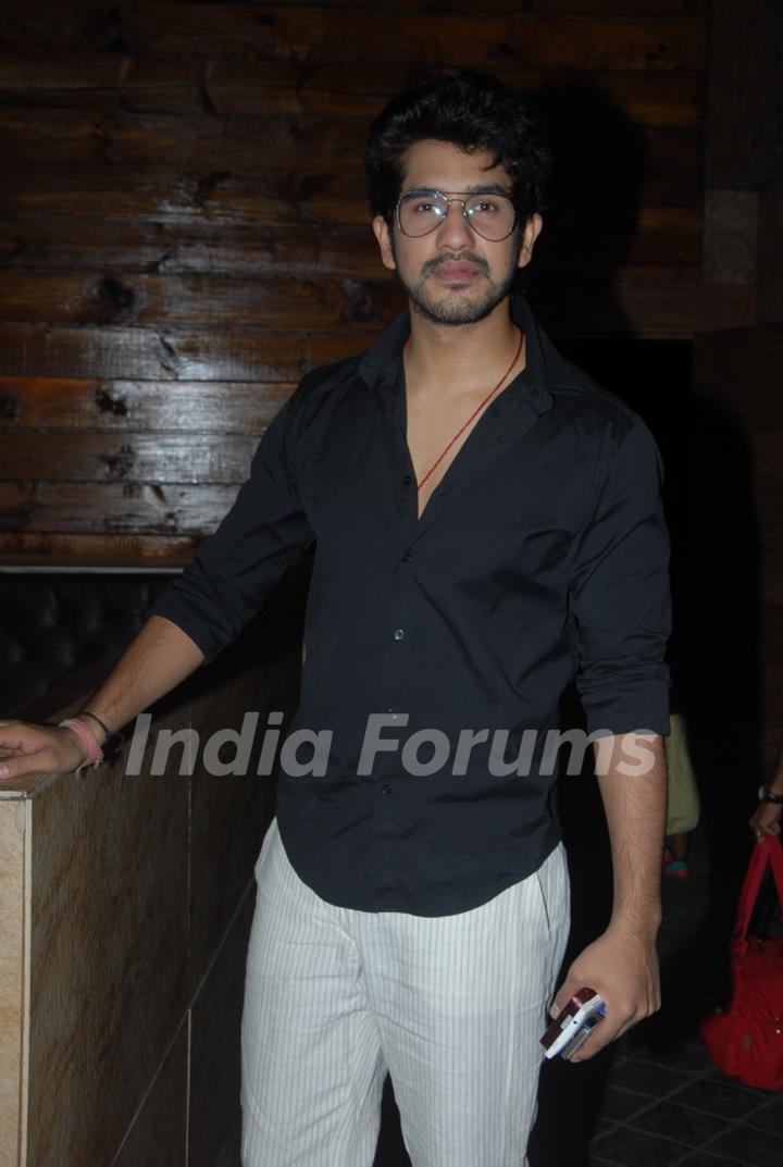 Suyyash Rai poses for the media at Vahbbiz Dorabjee Dsena's Birthday Bash