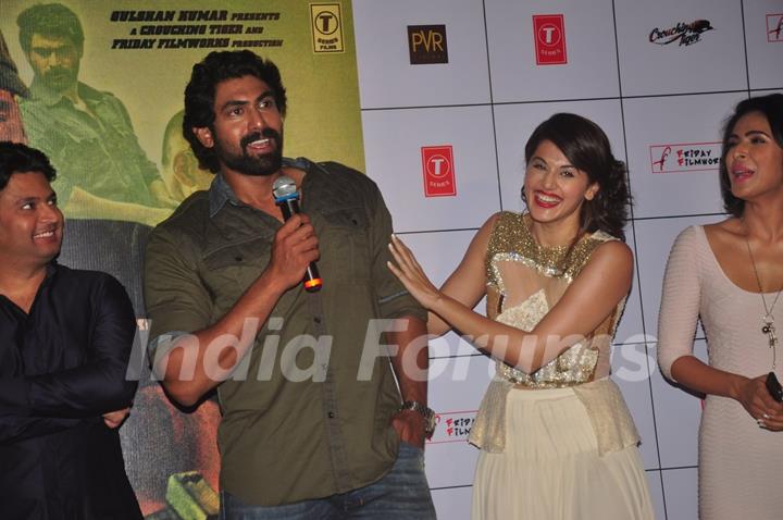 Rana Daggubati talks about Taapsee Pannu at the Trailer Launch of BABY