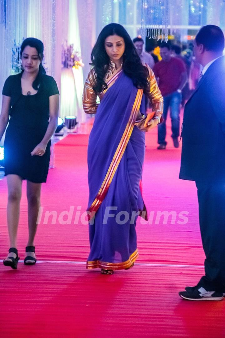 Tabu was snapped at HudHud Relief Fundraising Campaign