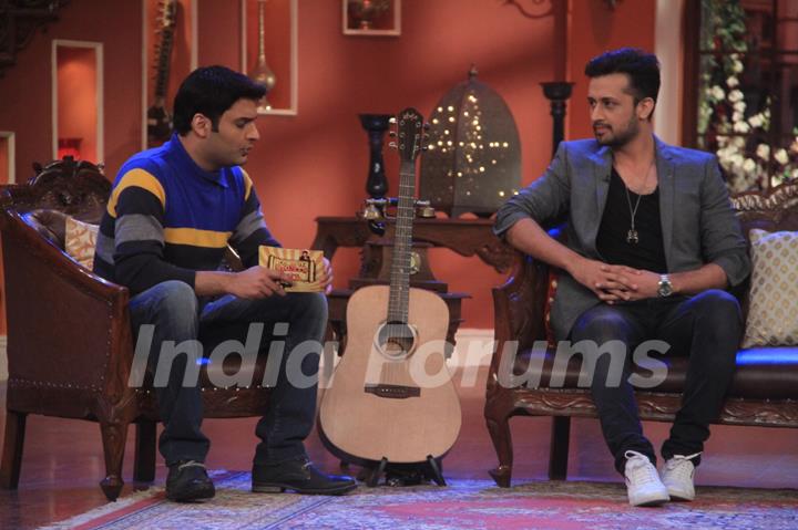 Kapil Sharma interviews Atif Aslam on Comedy Nights With Kapil