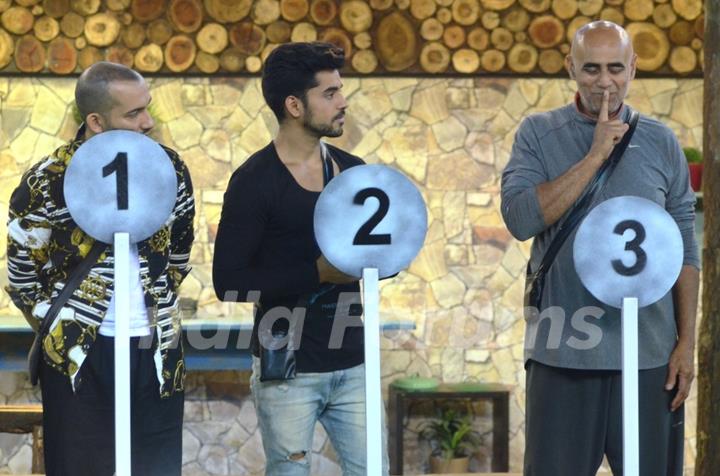 Contestants during the Judgement Day on Bigg Boss 8