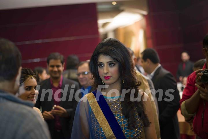 Aishwarya Sakhuja during her Mehendi and Engagement Function