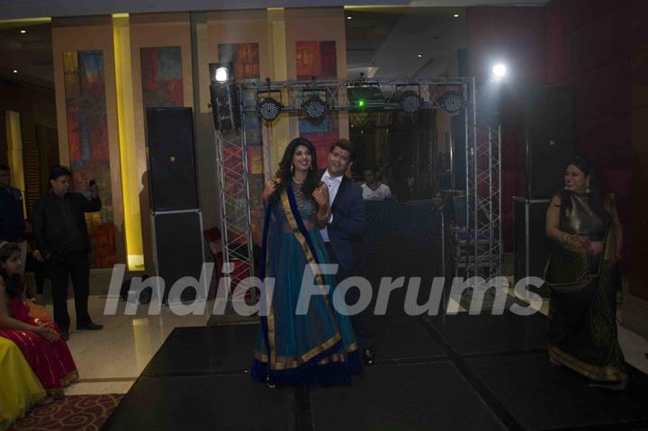 Aishwarya Sakhuja performs at her Mehendi and Engagement Function