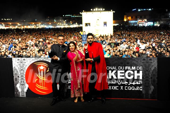 Farah Khan Presents 'Happy New Year' at the 14th Marrakech International Film Festival