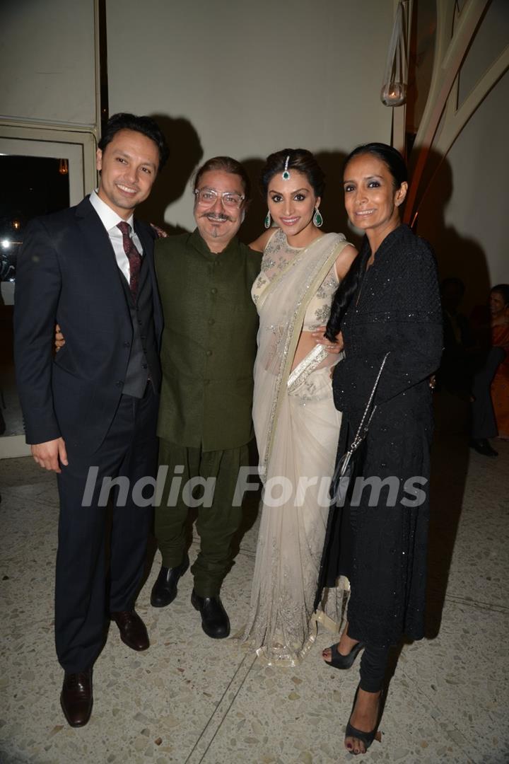 Vinay Pathak & Suchitra Pillai at Purbi Joshi & Valentino's Wedding