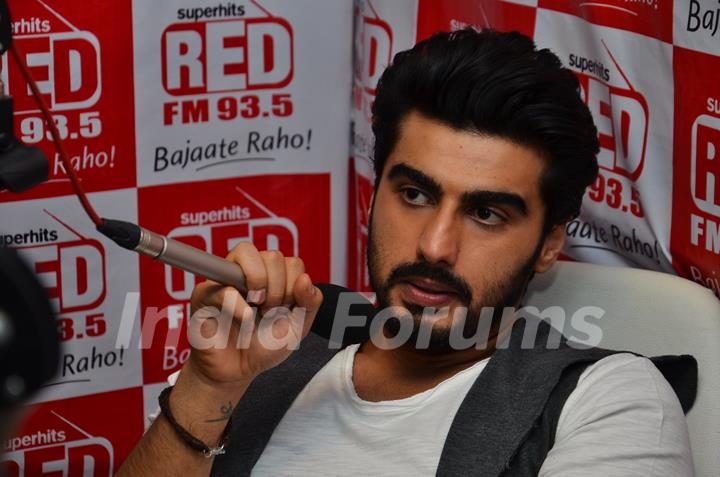 Arjun Kapoor at the Promotions of Tevar on 93.5 Red FM