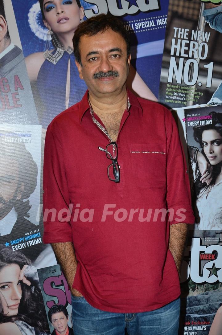 Rajkumar Hirani poses for the media at the Launch of the New Edition of Star Magazine