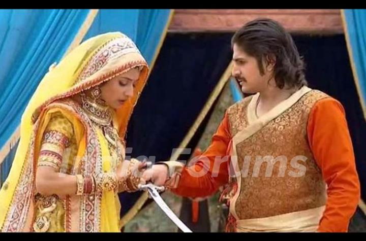 Jalal and Jodha in Zee TV's Jodha Akbar