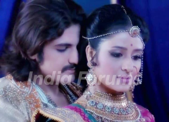 Jalal and Jodha in Jodha Akbar