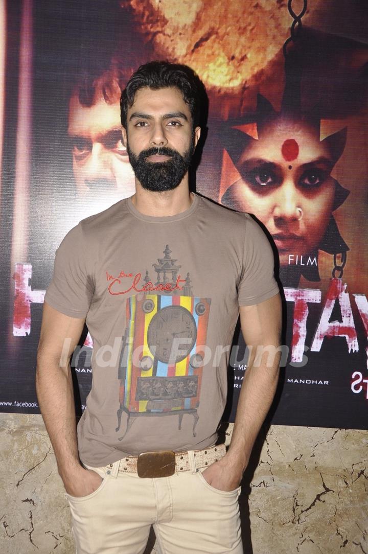 Ashmit Patel poses for the media at Homestay Film Music Launch