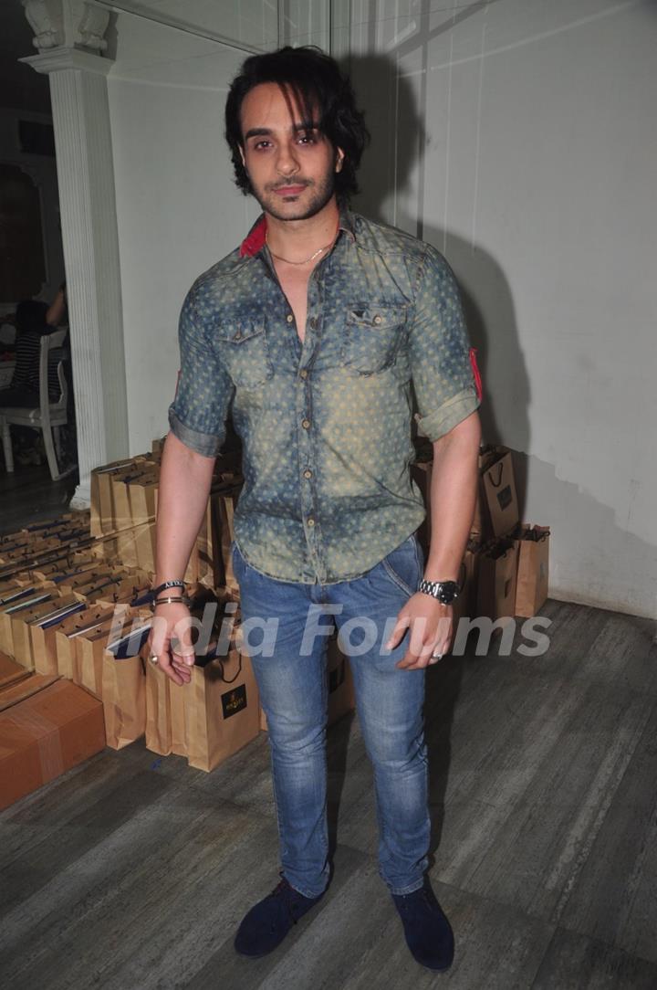 Angad Hasija was seen at the Launch of Munisha Khatwani's Tarot Predictions 2015 Book