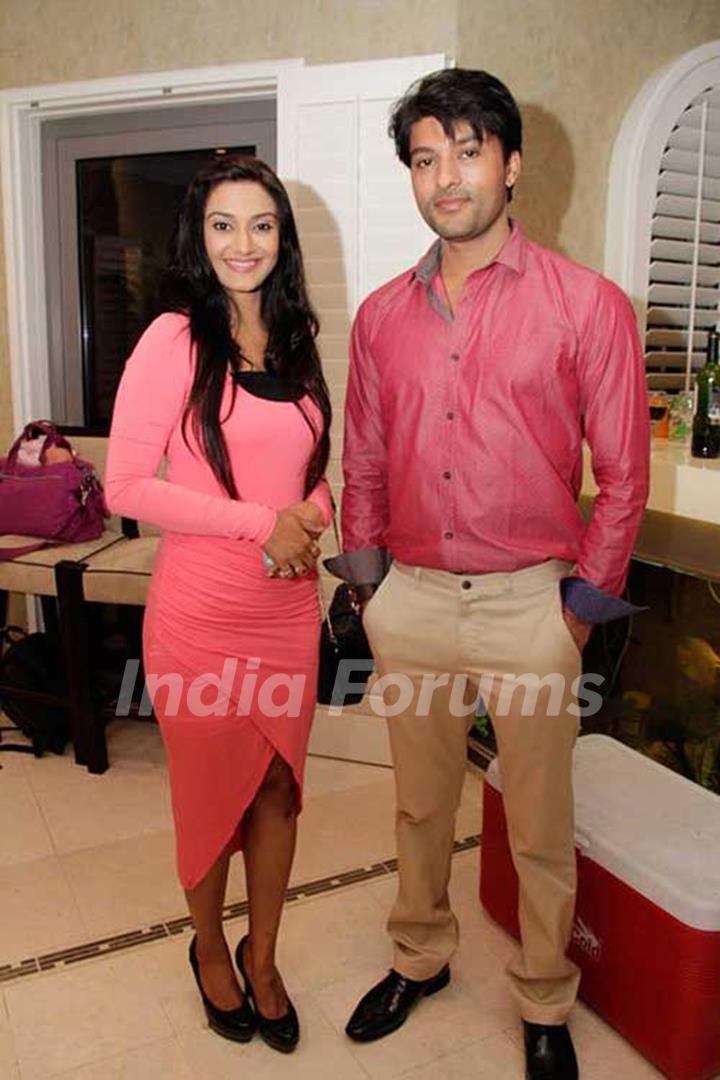 Anas Rashid and Rati Pandey